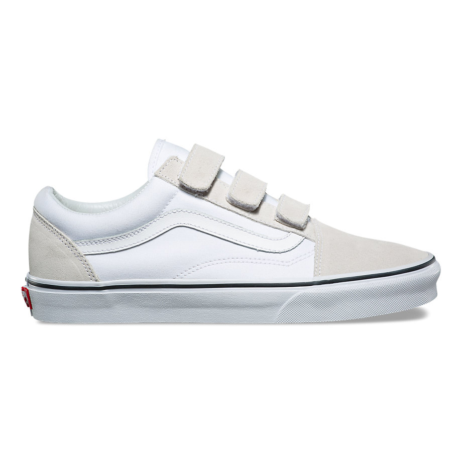 Vans Bayan Spor Ayakkabı Old Skool V Beyaz | 48032-434